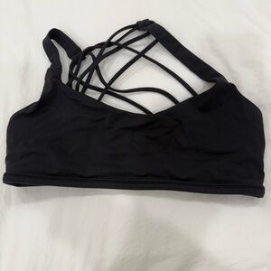 Lululemon Athletica Blsck Sports Bra size 8